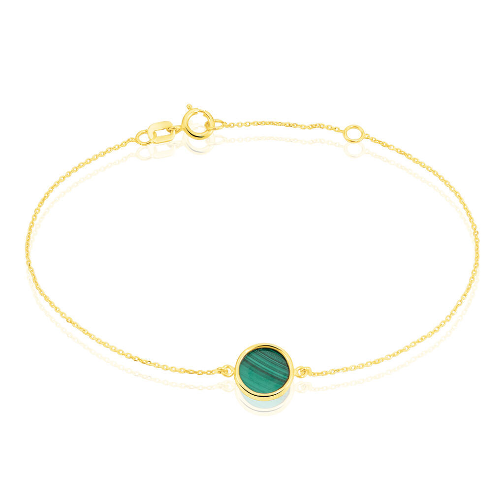 Stroili Bracciale Beverly Oro Giallo Malachite Collezione: Beverly Oro Giallo