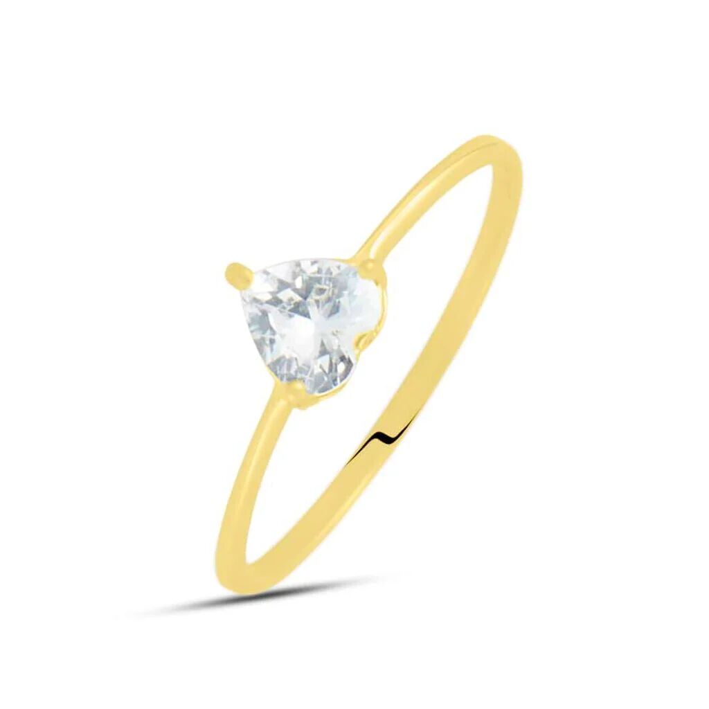 Stroili Anello Solitario Claire Oro Giallo Cubic Zirconia Collezione: Claire - Misura 54 Oro Giallo