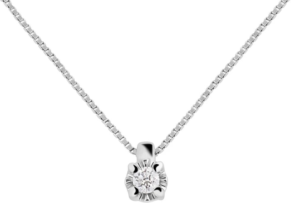 Stroili Collana Punto Luce Diamazing Oro Bianco Diamante Collezione: Diamazing Oro Bianco