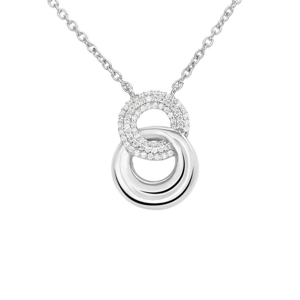 Stroili Collana Silver Shine Argento Rodiato Cubic Zirconia Collezione: Silver Shine Bianco