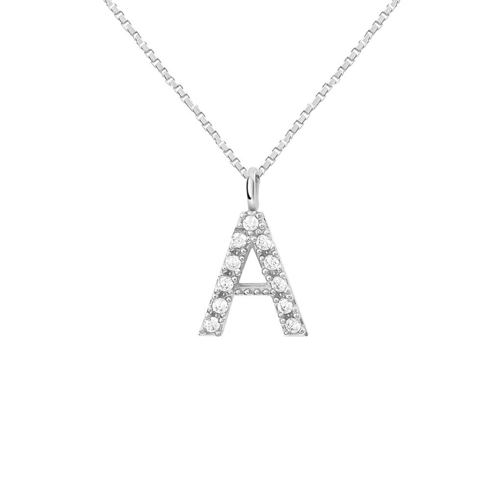 Stroili Collana Silver Moments Argento Rodiato Cubic Zirconia Collezione: Silver Moments Bianco