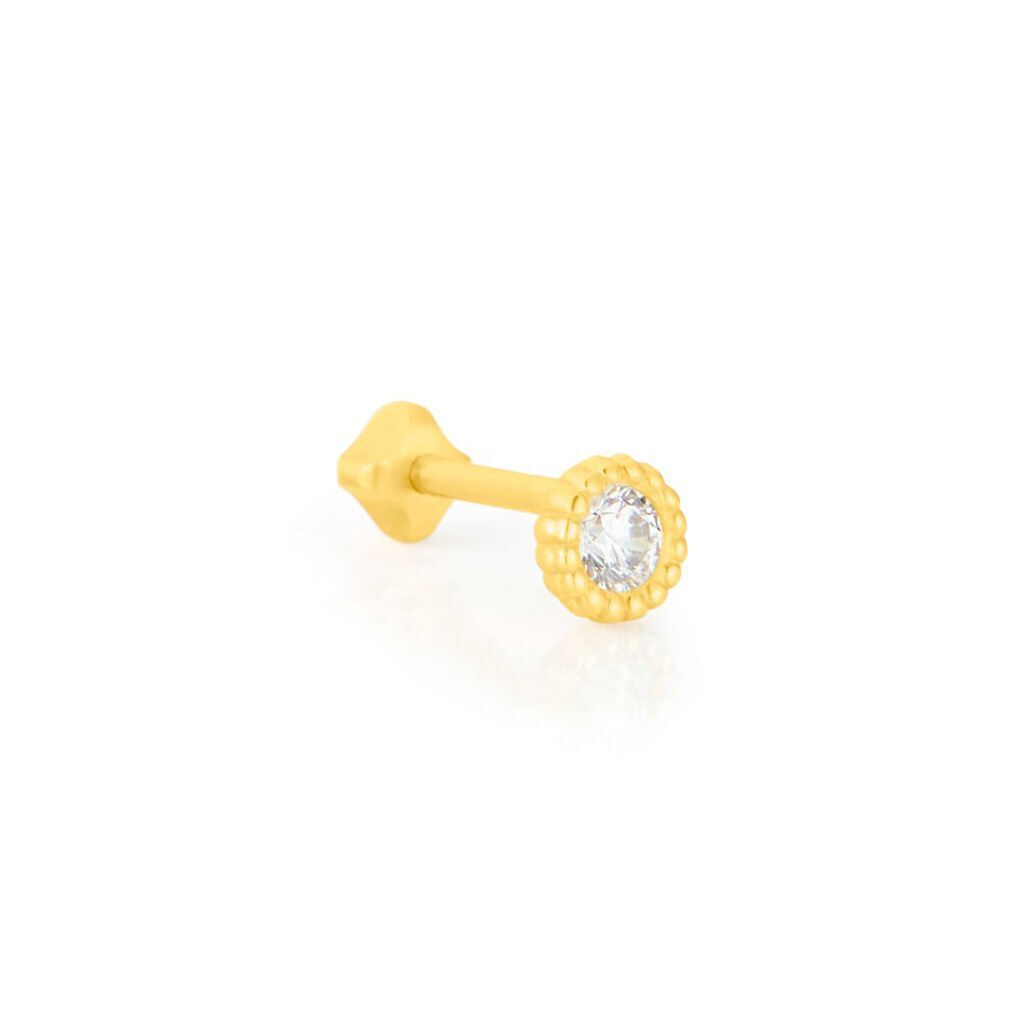 Stroili Piercing Orecchio Bon Ton Oro Giallo Cubic Zirconia Collezione: Bon Ton Oro Giallo