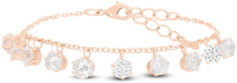 Stroili Bracciale Multi Punto Luce Romantic Shine Metallo Rosa Cristallo Collezione: Romantic Shine Rosa