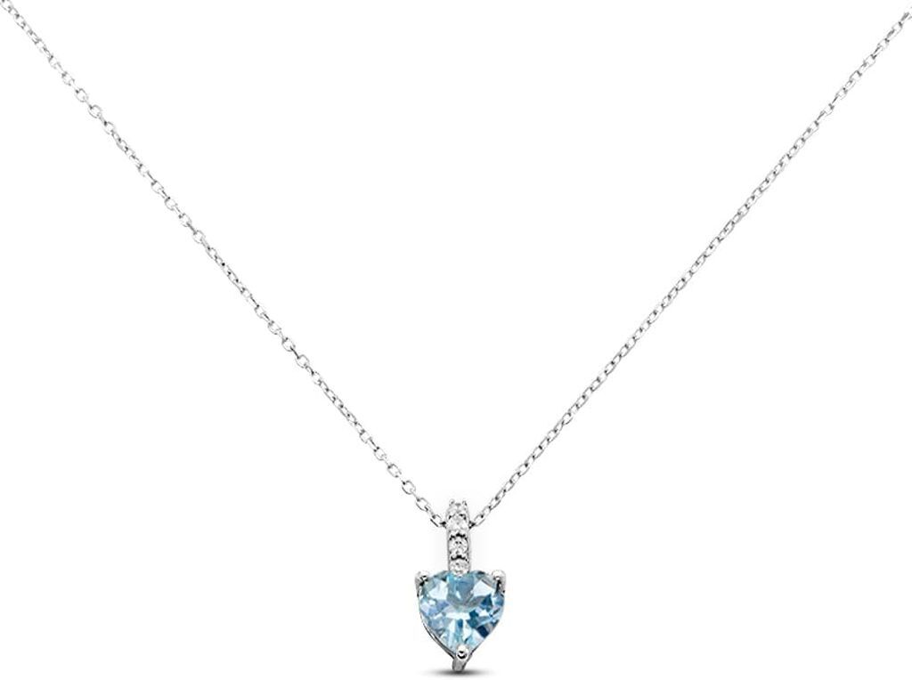 Stroili Collana Punto Luce Amélie Oro Bianco Topazio Cubic Zirconia Collezione: Amélie Oro Bianco