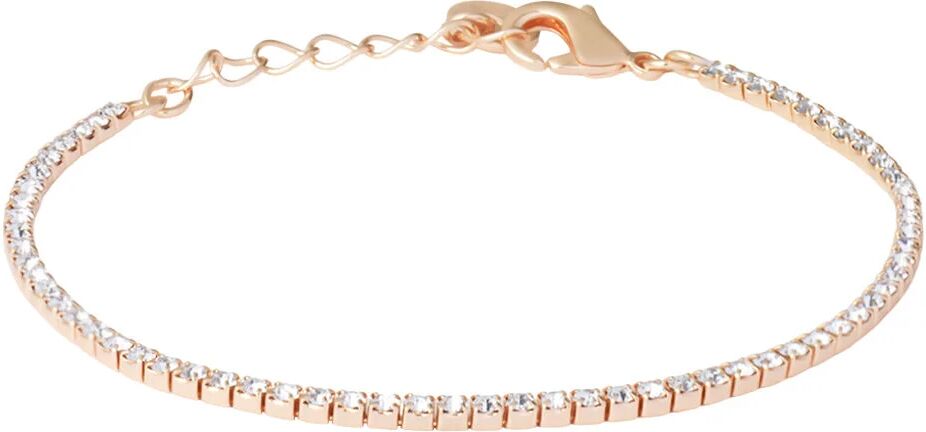 Stroili Bracciale Tennis Romantic Shine Metallo Rosa Cristallo Collezione: Romantic Shine Rosa