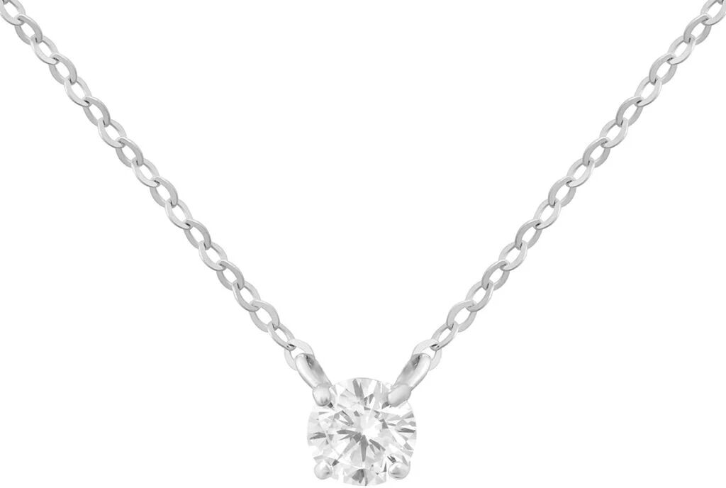 Stroili Collana Punto Luce Claire Oro Bianco Cubic Zirconia Collezione: Claire Oro Bianco