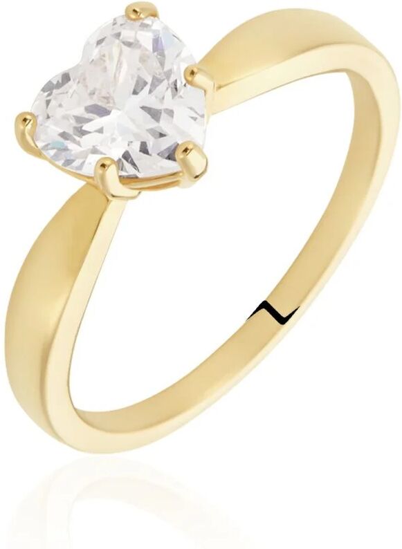 Stroili Anello Golden Dream Placcato Oro Giallo Cubic Zirconia Collezione: Golden Dream - Misura 58 Giallo