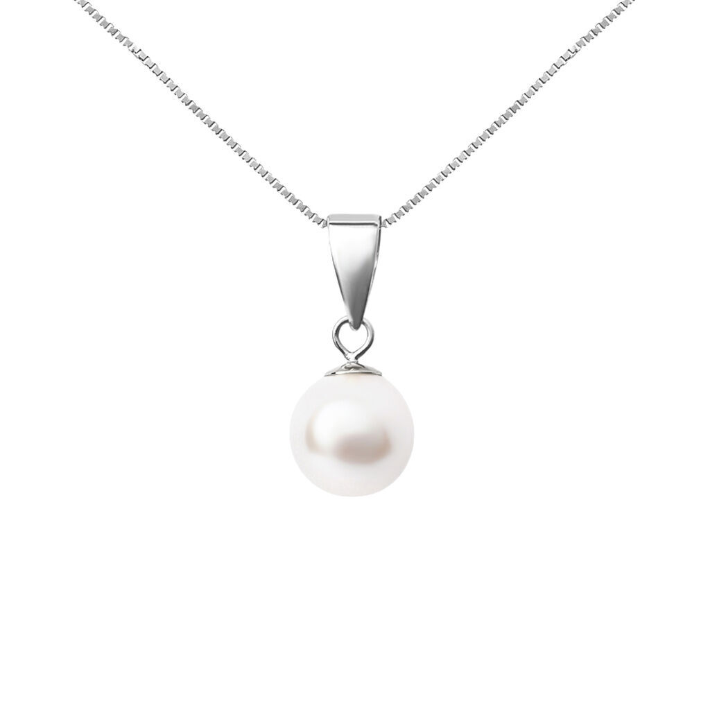 Stroili Collana Gabrielle Oro Bianco Perla D'Acqua Dolce Collezione: Gabrielle Oro Bianco