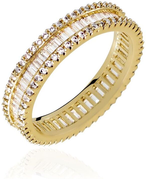 Stroili Anello Golden Dream Placcato Oro Giallo Cubic Zirconia Collezione: Golden Dream - Misura 54 Giallo