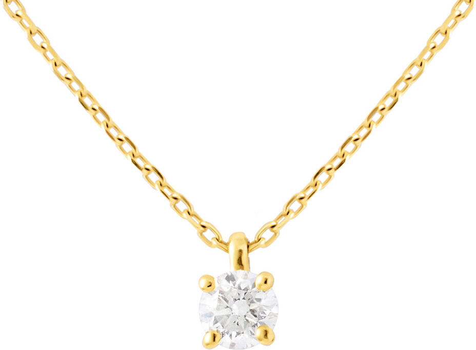 Stroili Collana Punto Luce Grace Oro Giallo Diamante Collezione: Grace Oro Giallo