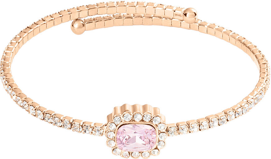 Stroili Bangle Romantic Shine Metallo Rosa Cristallo Collezione: Romantic Shine Rosa