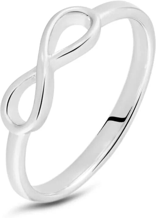 Stroili Anello Fantasia Silver Collection Argento Rodiato Collezione: Silver Collection - Misura 56 Bianco