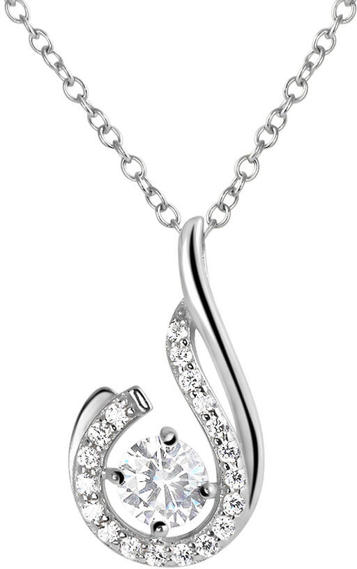 Stroili Collana Silver Elegance Argento Rodiato Cubic Zirconia Collezione: Silver Elegance Bianco