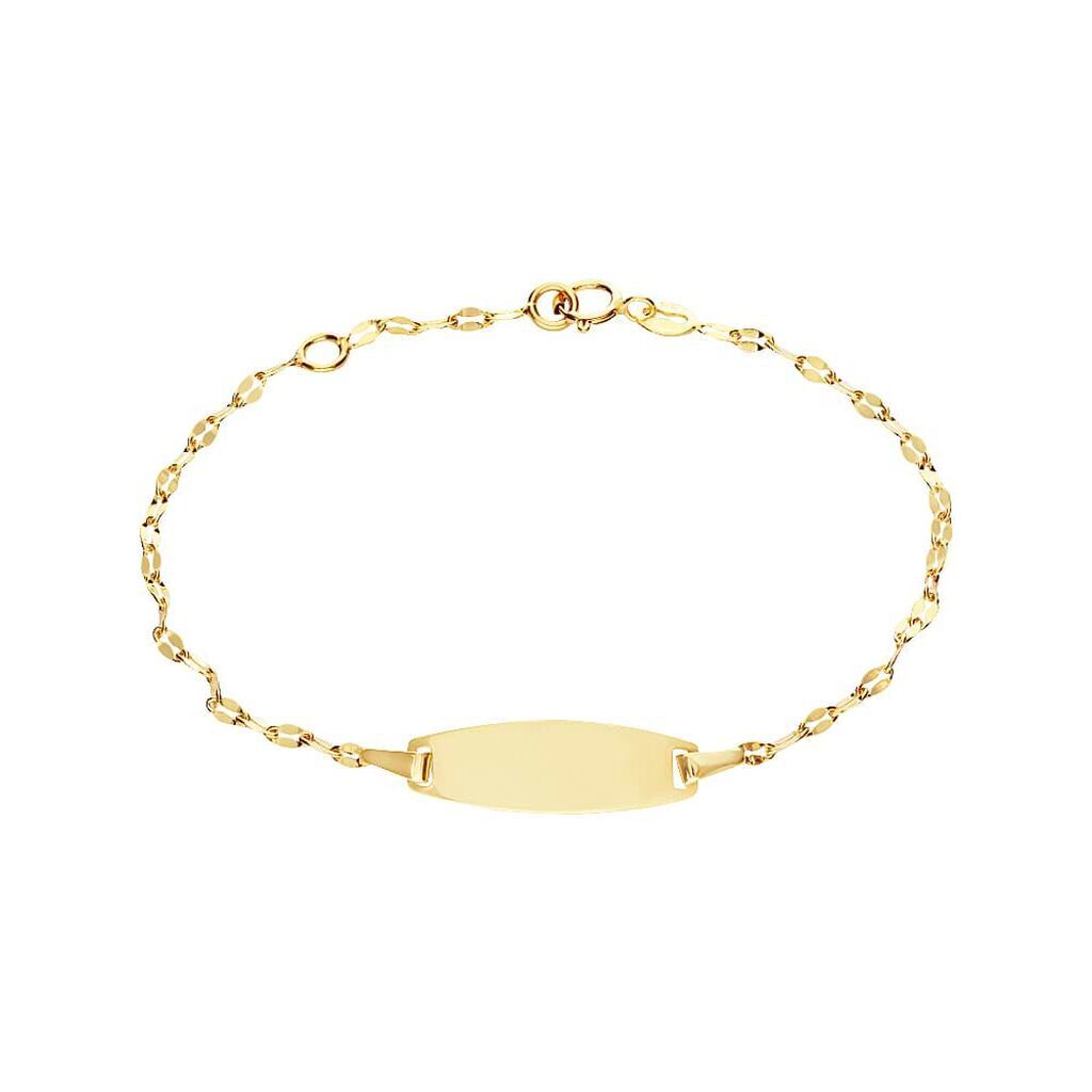 Stroili Bracciale Con Targhetta Holy Oro Giallo Collezione: Holy Oro Giallo