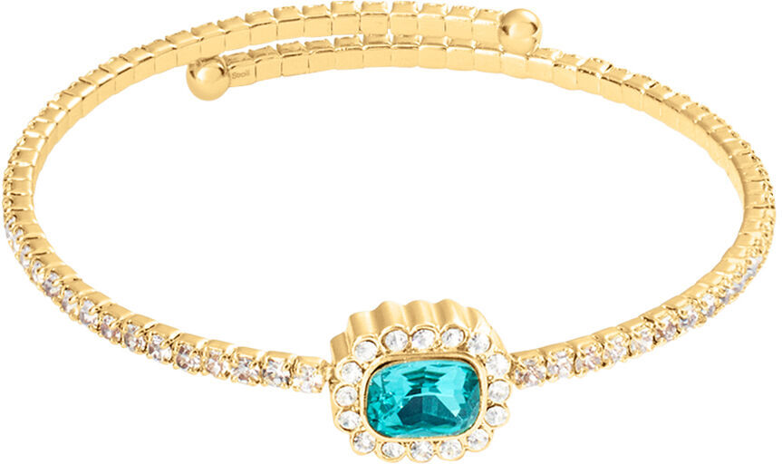 Stroili Bangle Romantic Shine Metallo Dorato Cristallo Collezione: Romantic Shine Giallo