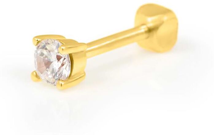 Stroili Piercing Orecchio Punto Luce Bon Ton Oro Giallo Cubic Zirconia Collezione: Bon Ton Oro Giallo