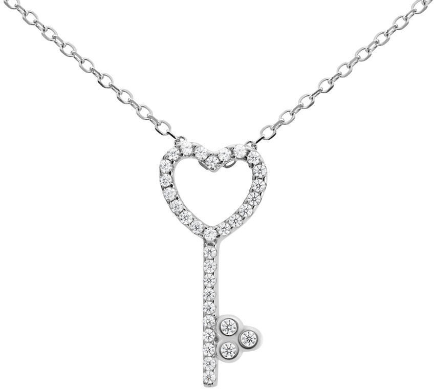 Stroili Collana Silver Moments Argento Rodiato Cubic Zirconia Collezione: Silver Moments Bianco