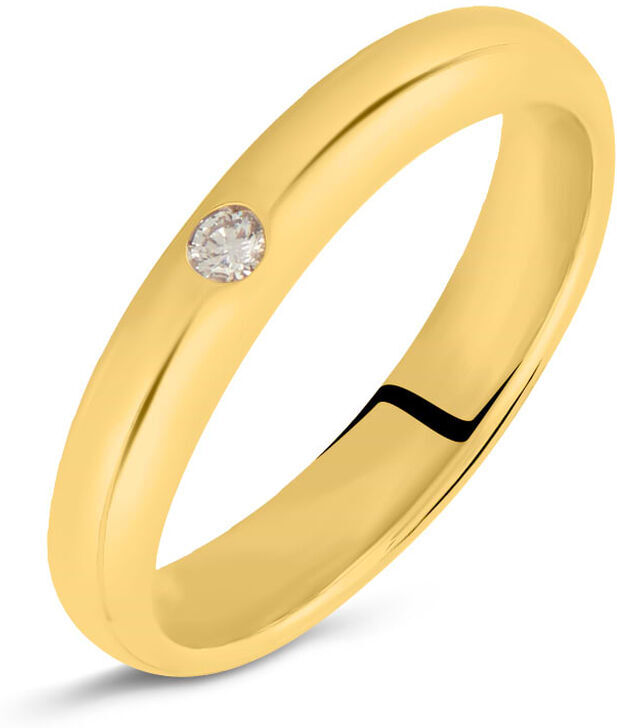 Stroili Fede Classica Leggera 3.6 mm Oro Giallo Diamante Collezione: Fede Leggera 750/1000 Oro Giallo