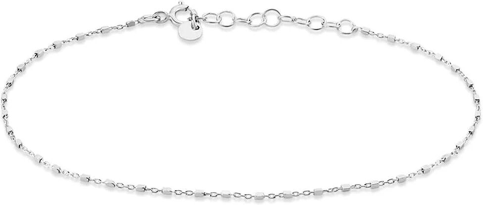 Stroili Cavigliera Silver Collection Argento Rodiato Collezione: Silver Collection Bianco