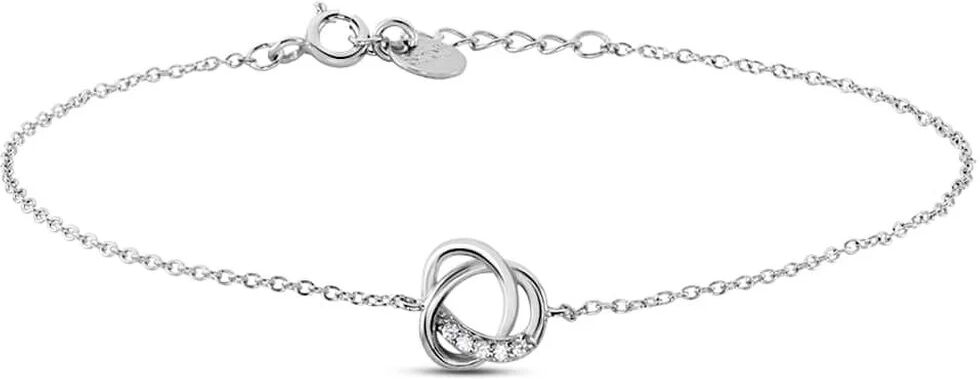 Stroili Bracciale Silver Moments Argento Rodiato Cubic Zirconia Collezione: Silver Moments Bianco