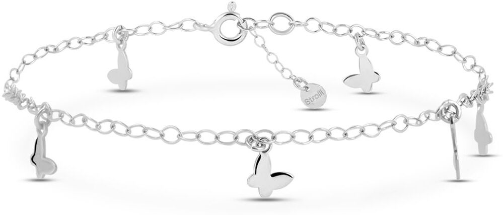 Stroili Cavigliera Silver Collection Argento Rodiato Collezione: Silver Collection Bianco