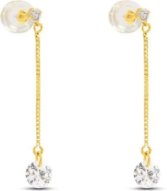 Stroili Orecchini Pendenti Punto Luce Claire Oro Giallo Cubic Zirconia Collezione: Claire Oro Giallo