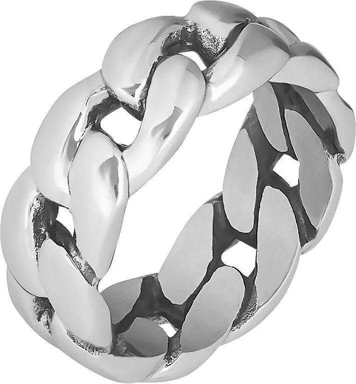 Stroili Anello Fascia Man Code Acciaio Collezione: Man Code - Misura 58 Bianco