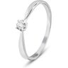 Stroili Anello Solitario Diamazing Oro Bianco Diamante Collezione: Diamazing - Misura 54 Oro Bianco