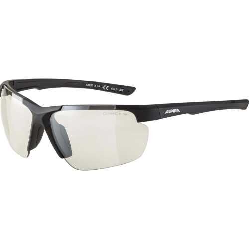 Alpina defey hr , occhiali sportivi black matt
