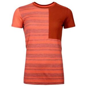 Ortovox Intimo / t-shirt 185 rock'n'wool , maglia a maniche corte donna coral m