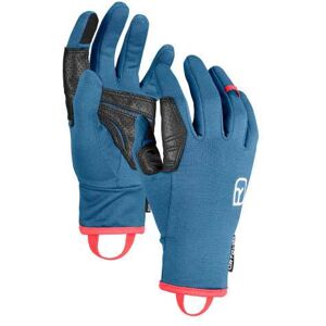 Ortovox Guanti fleece light glove w, guanti donna mountain blue xs