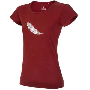 OCUN Intimo / t-shirt classic t organic feather, t-shirt donna wine syrah xs