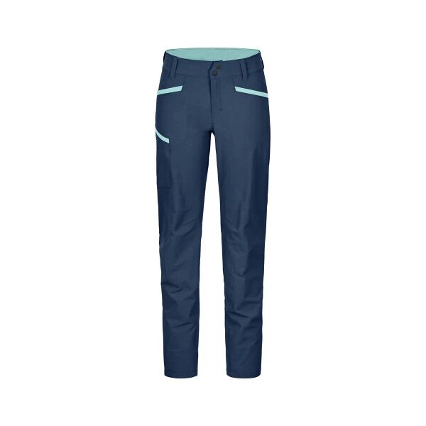 ortovox pantaloni pelmo, pantaloni donna alpinismo deep ocean m