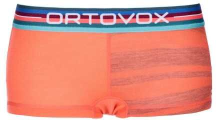 Ortovox Intimo / t-shirt 185 rock'n'wool hot pants w coral coral s