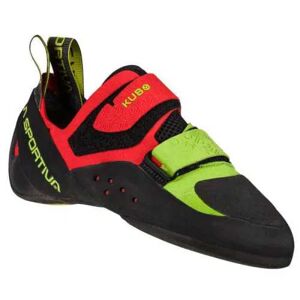 La Sportiva Scarpette arrampicata kubo, scarpette arrampicata 39 1/2 goji/neon