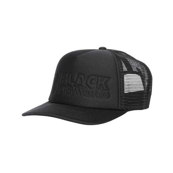 black diamond accessori abbigliamento bd trucker hat, cappello con visiera nero