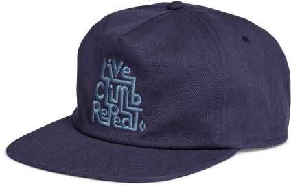 Black Diamond Accessori abbigliamento bd washed cap, cappello con visiera indigo