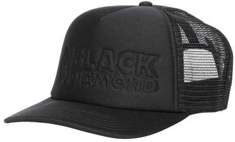 Black Diamond Accessori abbigliamento bd trucker hat, cappello con visiera nero