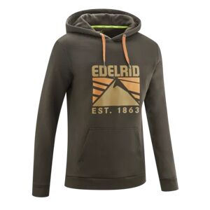 Edelrid Felpe me spotter hoody blackbird, felpa uomo blackbird m