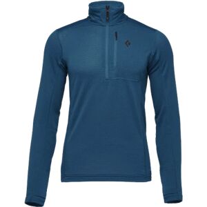 Black Diamond Strato intermedio coefficient lt quarter zip kingfisher s