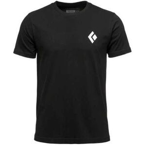 Black Diamond Intimo / t-shirt equipmnt for alpinist, maglietta logo bd black l