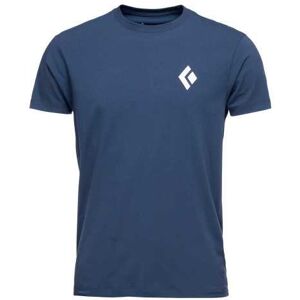 Black Diamond Intimo / t-shirt equipmnt for alpinist, maglietta logo bd ink blue m