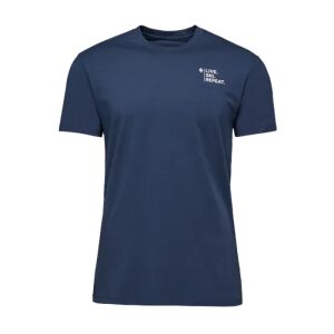 Black Diamond Intimo / t-shirt ski mountaineering t-shirt, maglietta uomo ink blue s