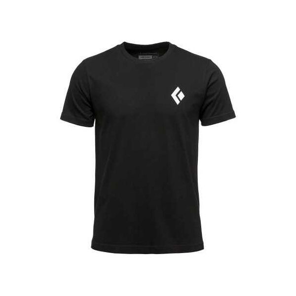 black diamond equipmnt for alpinist, maglietta logo bd black m