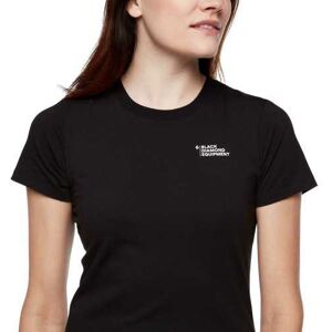 Black Diamond Intimo / t-shirt peaks tee black, maglietta donna black m