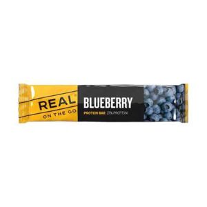 Real Turmat Barrette energetiche proteinbar blueberry and blackberry barretta proteica ai mirtilli