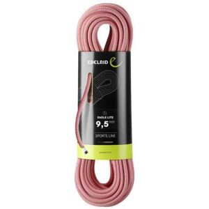 Edelrid Corde alpinismo / arrampicata eagle lite 9,5 mm, corda singola 80 mt rosso