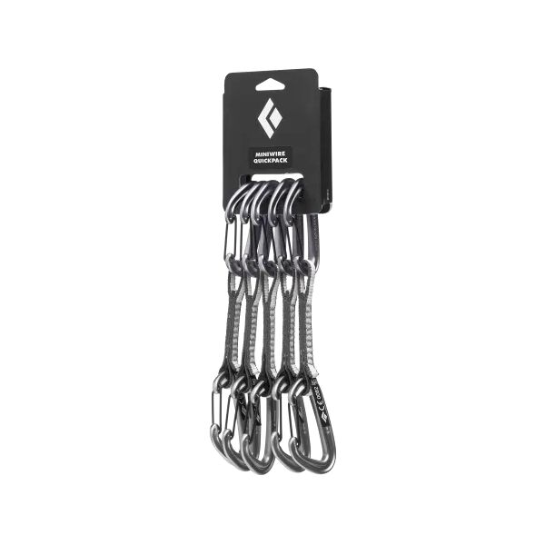 black diamond rinvii arrampicata miniwire quickpack set 6 rinvii leggeri