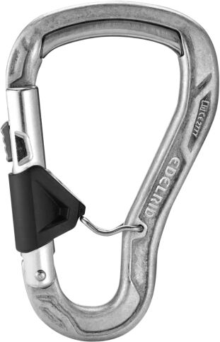 Edelrid Moschettoni hms bulletproof belay fg eco, moschettone sicura