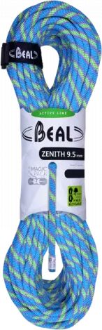 Beal Corde alpinismo / arrampicata zenith 9,5 mm, corda intera 70 mt blu